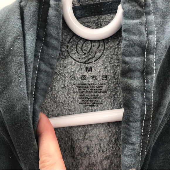 Santa Cruz x Odd Future Hoodie Tie Dye Crop Donut Skateboard Medium - Picture 5 of 7